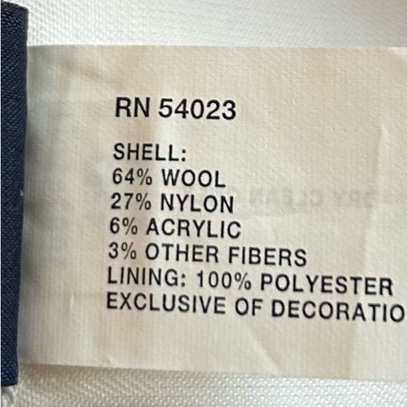 GAP Knee-Length A-Line Skirt Wool Blend Classic Preppy Campus - Picture 6 of 6